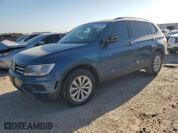 2020 Volkswagen Tiguan S z VIN 3VV1B7AX2LM059587, wystawiony jako Copart lot #48564695 z przebiegiem 178 661 mil mil oraz Czysty tytuł • Clean title. Historia ofert i sprzedaży dostępna na DreamBid. Obrazek 1.