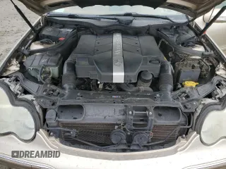 2003 Mercedes-Benz C 320 with VIN WDBRF64J93F400859, listed as a Copart auction lot 48585225 with 114,287 mi miles and Salvage title. Bid and sale history available at DreamBid. Image 11.
