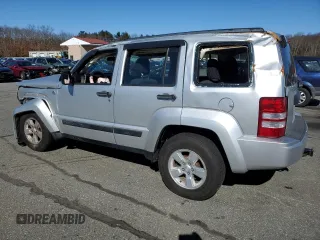 2012 Jeep Liberty Sport with VIN 1C4PJMAK8CW211242, listed as a Copart auction lot 47434565 with 112,723 mi miles and Salvage Title. Bid and sale history available at DreamBid. Image 2.