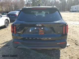 2021 Kia Sorento S with VIN 5XYRLDLC5MG059749, listed as a Copart auction lot 52752395 with 55,235 mi miles and Clean Title. Bid and sale history available at carsss.com. Image 6.