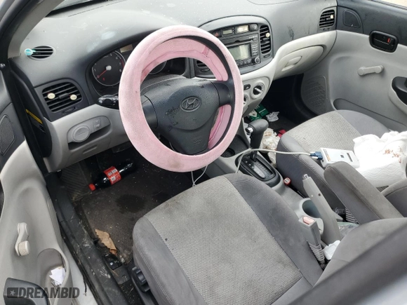 2011 Hyundai Accent GLS with VIN KMHCN4AC8BU544736, listed as a Copart auction lot 50014925 with 114,065 mi miles and Salvage Title. Bid and sale history available at carsss.com. Image 8.