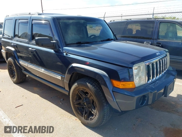 2009 Jeep Commander Sport with VIN 1J8HG48K49C500646, listed as a IAAI auction lot 42277022 with 142,242 mi miles and . Bid and sale history available at DreamBid. Image 1.