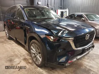 2024 Mazda CX-90 3.3 Turbo Premium with VIN JM3KKDHD2R1127963, listed as a IAAI auction lot 41554141 with 14,329 mi miles. Bid and sale history available at carsss.com. Image 1.