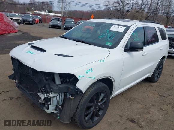2018 Dodge Durango GT with VIN 1C4RDJDG4JC409238, listed as a IAAI auction lot 41876715 with 111,579 mi miles and . Bid and sale history available at DreamBid. Image 6.