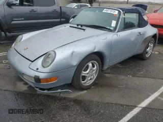 1995 Porsche 911 Carrera with VIN WP0CA2990SS342966, listed as a Copart auction lot 44071815 with 0 mi miles and Clean Title. Bid and sale history available at carsss.com. Image 1.