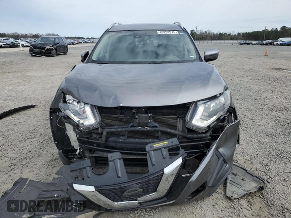 2019 Nissan Rogue SV with VIN KNMAT2MT0KP530166, listed as a Copart auction lot 48292975 with 99,112 mi miles and Salvage Title. Bid and sale history available at carsss.com. Image 5.