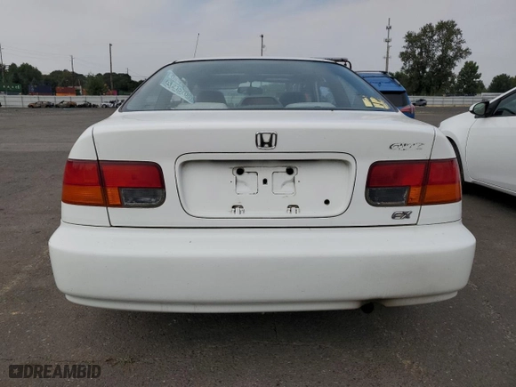1998 Honda Civic EX with VIN 1HGEJ8142WL132754, listed as a Copart auction lot 66515694 with 228,777 mi miles and Salvage Title. Bid and sale history available at carsss.com. Image 6.