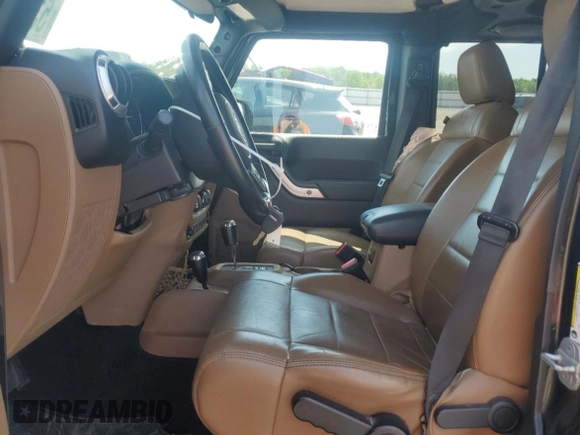 2012 Jeep Wrangler Unlimited Altitude with VIN 1C4HJWEG4CL117480, listed as a Copart auction lot 53700755 with 131,849 mi miles and Salvage title. Bid and sale history available at DreamBid. Image 7.