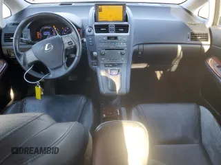 2010 Lexus HS 250h with VIN JTHBB1BA2A2006577, listed as a Copart auction lot 84060554 with 116,228 mi miles and Salvage Title. Bid and sale history available at DreamBid. Image 8.