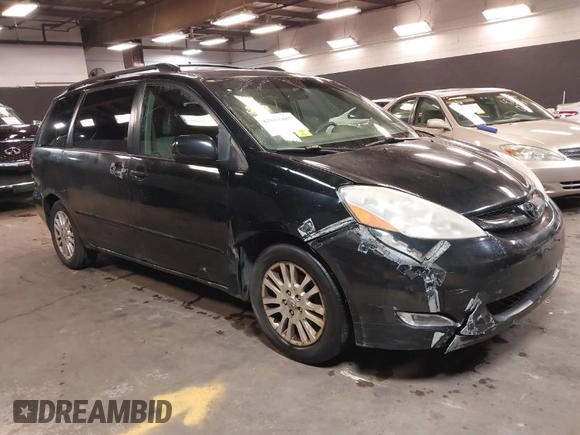 2009 Toyota Sienna XLE with VIN 5TDZK22C19S232024, listed as a IAAI auction lot 42081485 with 179,257 mi miles. Bid and sale history available at carsss.com. Image 1.