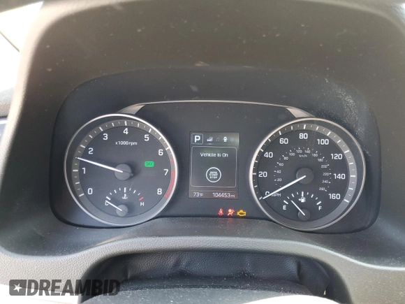2018 Hyundai Elantra Value Edition with VIN 5NPD84LF0JH278810, listed as a Copart auction lot 53171865 with 104,453 mi miles and Salvage Title. Bid and sale history available at DreamBid. Image 9.