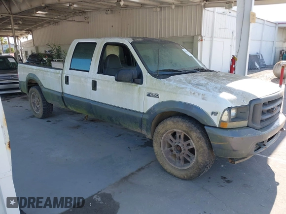2002 Ford F-250 XL with VIN 1FTNW20L52ED26196, listed as a IAAI auction lot 42602169 with 176,720 mi miles and . Bid and sale history available at DreamBid. Image 1.