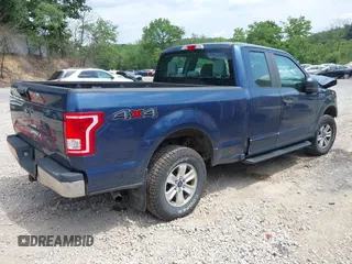 2017 Ford F-150 XL with VIN 1FTEX1E86HKE46742, listed as a IAAI auction lot 42591991 with 117,520 mi miles and . Bid and sale history available at DreamBid. Image 4.