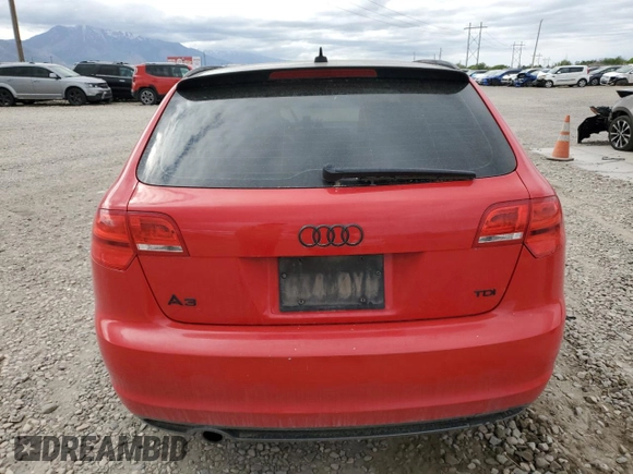 2011 Audi A3 Premium Plus with VIN WAUKJAFM2BA151602, listed as a Copart auction lot 56707445 with 174,787 mi miles and Salvage title. Bid and sale history available at DreamBid. Image 6.
