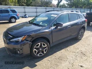2018 Subaru Crosstrek Limited with VIN JF2GTALC7JH334158, listed as a Copart auction lot 61395935 with 86,600 mi miles and Salvage title. Bid and sale history available at DreamBid. Image 1.