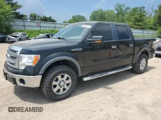 2014 Ford F-150 XL with VIN 1FTFW1EFXEFB04995, listed as a Copart auction lot 60883835 with 176,136 mi miles and Clean title. Bid and sale history available at DreamBid. Image 1.