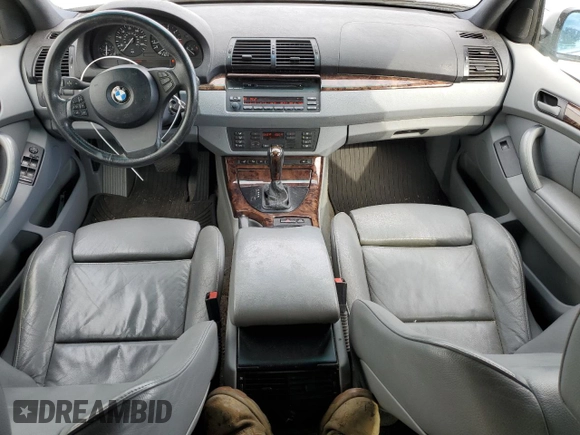 2004 BMW X5 3.0i with VIN 5UXFA13504LU20025, listed as a Copart auction lot 78745834 with 164,088 mi miles and Salvage Title. Bid and sale history available at carsss.com. Image 8.