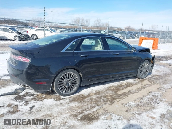 2014 Lincoln MKZ z VIN 3LN6L2GKXER809691, wystawiony jako IAAI lot #41588488 z przebiegiem 163 552 mil mil oraz . Historia ofert i sprzedaży dostępna na DreamBid. Obrazek 4.