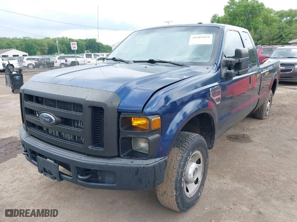 2009 Ford Super Duty F-250 SRW XL with VIN 1FTSX21R89EA60895, listed as a IAAI auction lot 39419254 with 154,411 mi miles. Bid and sale history available at carsss.com. Image 2.