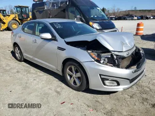 2015 Kia Optima LX z VIN 5XXGM4A72FG431663, wystawiony jako Copart lot #48197175 z przebiegiem 147 940 mil mil oraz Szkoda całkowita • Salvage title. Historia ofert i sprzedaży dostępna na DreamBid. Obrazek 4.