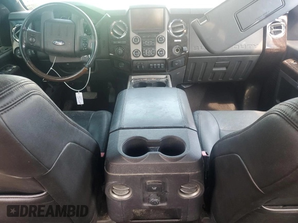 2013 Ford F-250 XL with VIN 1FT7W2BT9DEB69071, listed as a Copart auction lot 62896665 with 119,048 mi miles and Salvage title. Bid and sale history available at DreamBid. Image 8.