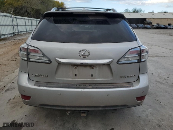 2010 Lexus RX 350 with VIN JTJZK1BA1A2410337, listed as a Copart auction lot 85662544 with 208,304 mi miles and Salvage Title. Bid and sale history available at carsss.com. Image 6.