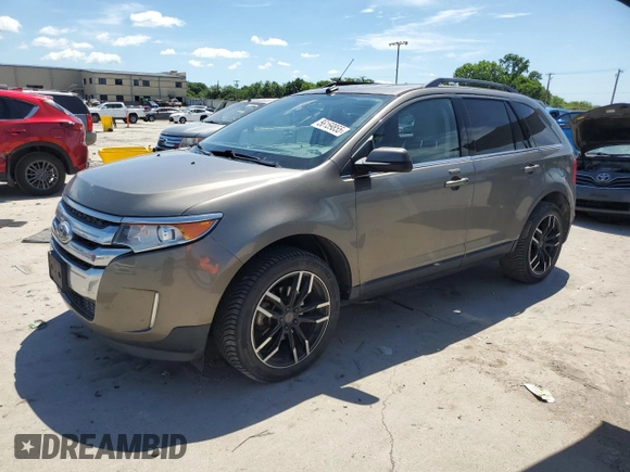 2013 Ford Edge Limited with VIN 2FMDK3KC7DBA58157, listed as a Copart auction lot 56159855 with 186,020 mi miles and Clean title. Bid and sale history available at DreamBid. Image 1.