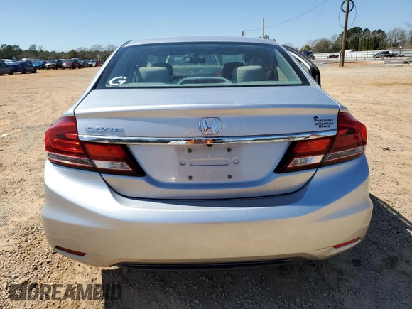2013 Honda Civic LX with VIN 19XFB2F53DE086680, listed as a Copart auction lot 49295685 with 112,338 mi miles and Salvage Title. Bid and sale history available at DreamBid. Image 7.