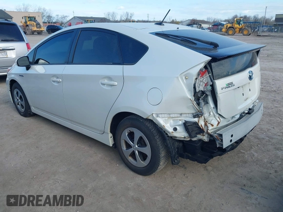2015 Toyota Prius Four with VIN JTDKN3DU3F0428887, listed as a IAAI auction lot 41859852 with 108,595 mi miles. Bid and sale history available at carsss.com. Image 3.