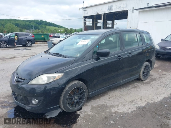 2010 Mazda 5 Sport z VIN JM1CR2W37A0383436, wystawiony jako IAAI lot #42364637 z przebiegiem 171 393 mil mil oraz . Historia ofert i sprzedaży dostępna na DreamBid. Obrazek 2.
