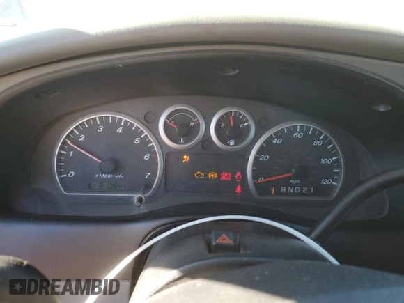 2005 Mazda B-Series 2WD Truck with VIN 4F4YR12D35PM04477, listed as a Copart auction lot 84556754 with 210,544 mi miles and Salvage Title. Bid and sale history available at carsss.com. Image 9.