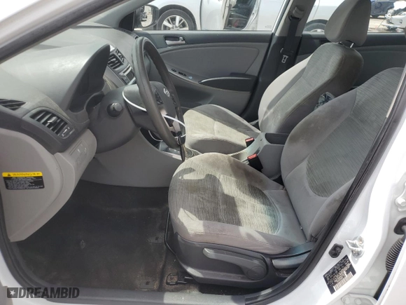 2017 Hyundai Accent SE with VIN KMHCT4AE9HU352581, listed as a Copart auction lot 51014945 with 139,192 mi miles and Salvage Title. Bid and sale history available at carsss.com. Image 7.