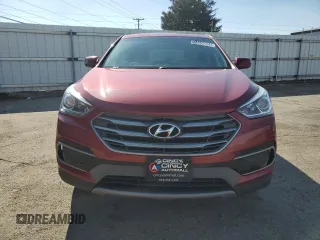 2017 Hyundai Santa Fe 2.4L z VIN 5XYZTDLB4HG392179, wystawiony jako Copart lot #44634085 z przebiegiem Nie podano mil oraz Czysty tytuł • Clean title. Historia ofert i sprzedaży dostępna na DreamBid. Obrazek 5.