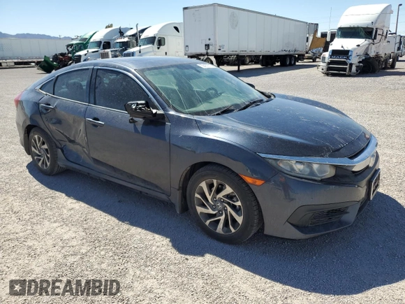 2017 Honda Civic EX z VIN 19XFC2F72HE001543, wystawiony jako Copart lot #56400515 z przebiegiem 70 781 mil mil oraz Szkoda całkowita • Salvage title. Historia ofert i sprzedaży dostępna na DreamBid. Obrazek 4.