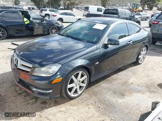 2012 Mercedes-Benz C-Class C 250 with VIN WDDGJ4HB3CF784139, listed as a IAAI auction lot 41958981 with 130,628 mi miles. Bid and sale history available at carsss.com. Image 2.
