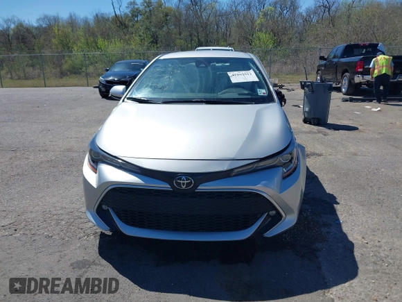 2022 Toyota Corolla Hatchback XSE with VIN JTNC4MBE1N3183637, listed as a IAAI auction lot 41802912 with 19,789 mi miles. Bid and sale history available at carsss.com. Image 12.