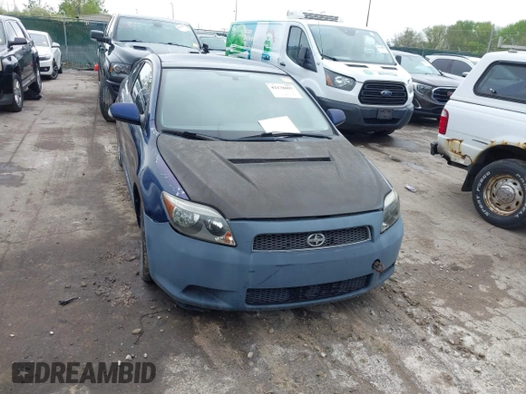 2005 Scion tC with VIN JTKDE177750051166, listed as a IAAI auction lot 42178097 with 205,231 mi miles. Bid and sale history available at carsss.com. Image 6.