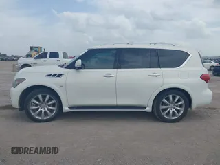 2014 Infiniti QX80 with VIN JN8AZ2NF4E9552823, listed as a IAAI auction lot 42639923 with 176,732 mi miles and . Bid and sale history available at DreamBid. Image 14.