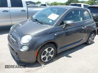 2016 FIAT 500e with VIN 3C3CFFGE7GT122081, listed as a IAAI auction lot 42684051 with Not provided miles and . Bid and sale history available at DreamBid. Image 2.