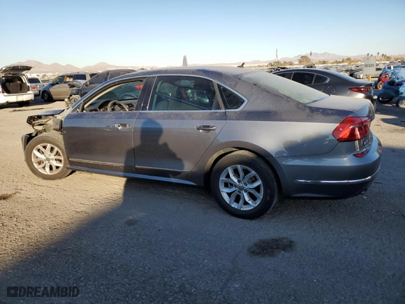 2016 Volkswagen Passat 1.8T S with VIN 1VWAT7A31GC002360, listed as a Copart auction lot 88368065 with 116,694 mi miles and Salvage Title. Bid and sale history available at carsss.com. Image 2.