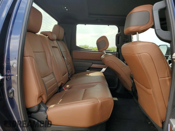 2024 Toyota Tundra 1794 Edition with VIN 5TFMC5DBXRX054928, listed as a Copart auction lot 50576405 with 22,898 mi miles and Salvage title. Bid and sale history available at DreamBid. Image 10.