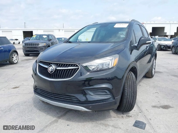 2018 Buick Encore Preferred with VIN KL4CJASB0JB654950, listed as a IAAI auction lot 41864657 with 83,961 mi miles. Bid and sale history available at carsss.com. Image 12.