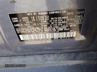 2018 Subaru Outback Limited with VIN 4S4BSANC6J3265139, listed as a Copart auction lot 54744515 with 84,871 mi miles and Salvage title. Bid and sale history available at DreamBid. Image 13.