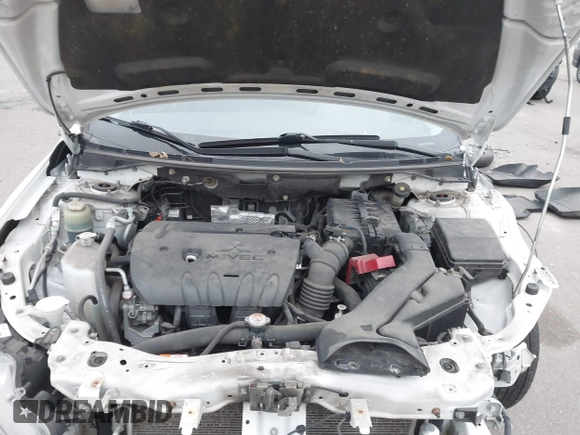 2016 Mitsubishi Lancer SE with VIN JA32V2FWXGU003619, listed as a IAAI auction lot 41041665 with 98,627 mi miles. Bid and sale history available at carsss.com. Image 10.