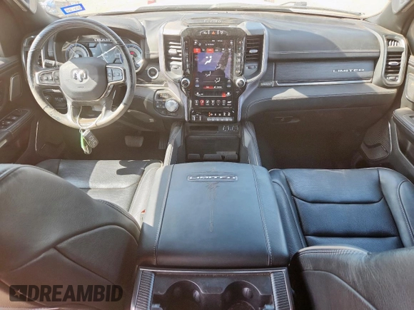 2020 Ram 1500 Limited with VIN 1C6SRFHT8LN110504, listed as a Copart auction lot 61715425 with 61,405 mi miles and Clean title. Bid and sale history available at DreamBid. Image 8.