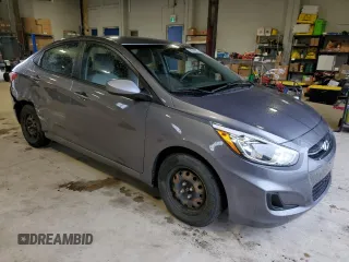 2016 Hyundai Accent SE with VIN KMHCT4AE5GU991927, listed as a Copart auction lot 58216255 with 115,145 mi miles and Clean title. Bid and sale history available at DreamBid. Image 4.