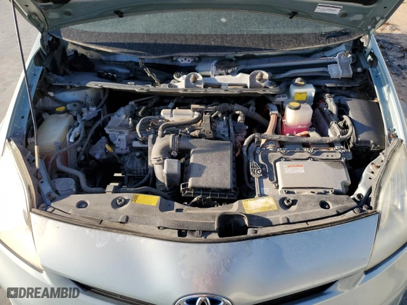 2012 Toyota Prius One with VIN JTDKN3DU0C5413777, listed as a Copart auction lot 52145055 with 0 mi miles and Clean Title. Bid and sale history available at carsss.com. Image 11.