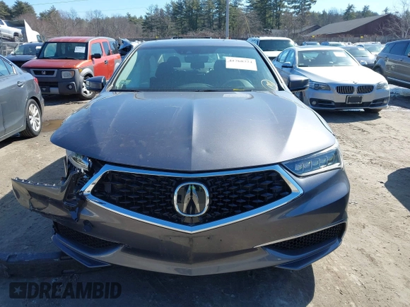 2020 Acura TLX w/Technology Pkg with VIN 19UUB1F57LA011789, listed as a IAAI auction lot 41760374 with 47,442 mi miles. Bid and sale history available at carsss.com. Image 12.