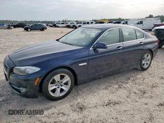 2013 BMW 5 Series 528i with VIN WBAXG5C56DDY33523, listed as a Copart auction lot 64679775 with 85,822 mi miles and Clean title. Bid and sale history available at DreamBid. Image 1.
