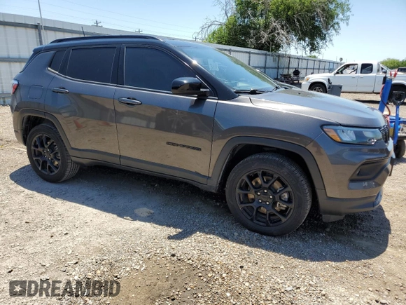 2023 Jeep Compass Latitude с VIN 3C4NJDBN2PT512357, выставлен на аукционе Copart как лот 56420795 с пробегом 38 688 миль миль и Списание • Salvage title. История ставок и продаж доступна на DreamBid. Изображение 4.